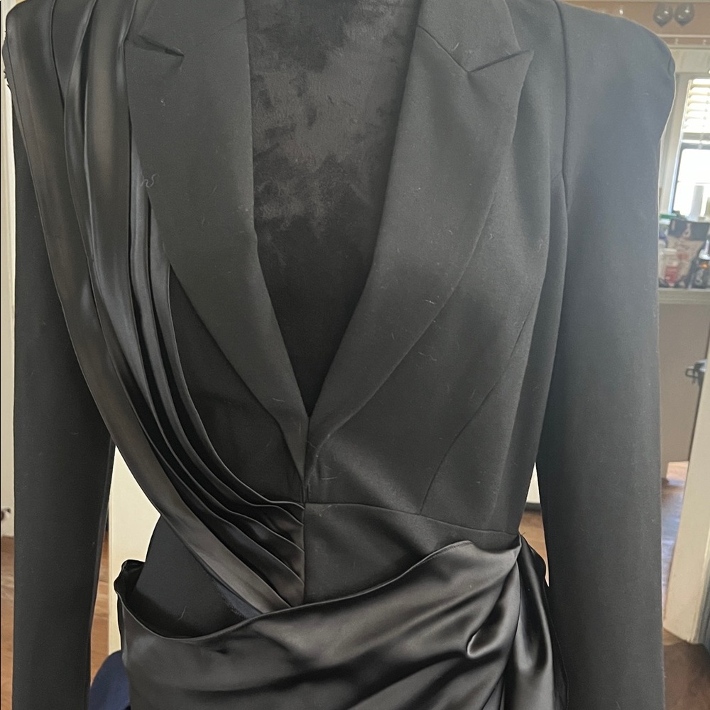 Fashion Nova Elegant Black Long Sleeve Dress - Picture 8 of 11
